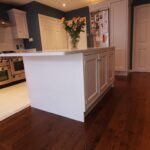 Spray Painting Kitchen cabinets